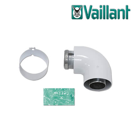 Vaillant-303808-1 Vaillant Bogen 90° konzentrisch Ø 60/100 Alu