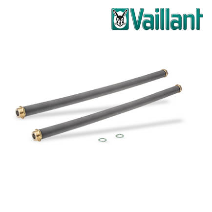 Vaillant-305954-1 Vaillant Speicherladeset-Verlängerung aus Edelstahlwellrohr 1″, wärmegedämmt