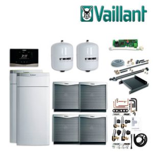 Vaillant Paket 4.805 2x flexoTHERM exclusive VWF 197/4, sensoCOMFORT VRC 720