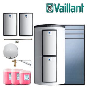 Vaillant Solaranlage 9.431/6, 10,04m² VFK 145/3 V, allSTOR exclusiv VPS 800/3-7