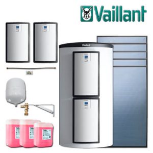 Vaillant Solaranlage 9.445/5, 12,55m² VFK 145/3 V, allSTOR exclusiv VPS 1000/3-7