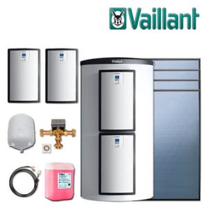 Vaillant Solaranlage 9.501/3, 10,04m² VFK 135/3 VD, allSTOR exclusiv VPS 800/3-7