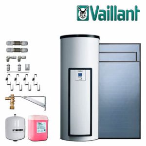 Vaillant Solarpaket 9.202/3, 7,53m² VFK 125/3, auroSTEP plus VIH S2 350/4 B