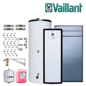 Vaillant Solaranlage 9.202/5, 7,53m² VFK 125/4, auroSTEP plus VIH S2 350/4 B