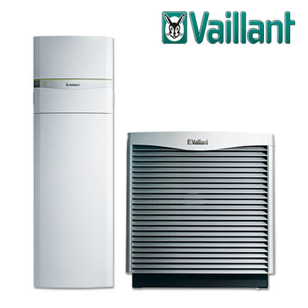 Vaillant flexoCOMPACT exclusive VWF 118/4, mit aroCOLLECT, Wärmepumpe (Luft/Wasser)
