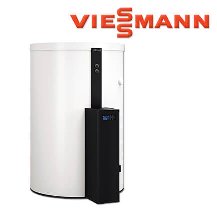 Viessmann Vitocell 120-E, SVW, 600 L Pufferspeicher, Vitotrans 353, PZSA, weiß