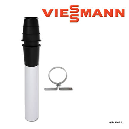 Viessmann-7373230-1 Viessmann AZ-Dachdurchführung DN60/100, schwarz, 7373230