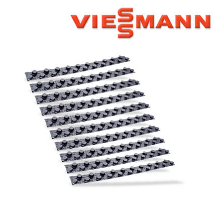 Viessmann-7452299-1 Viessmann Befestigungsstreifen, 10 Stück (Format 1200x100x20mm)