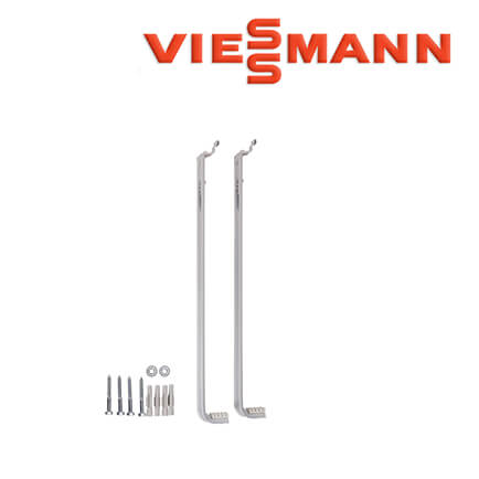 Viessmann-7513069-1 Viessmann Montageset BH 900, Mittelanschlussheizkörper, Planheizkörper Universal