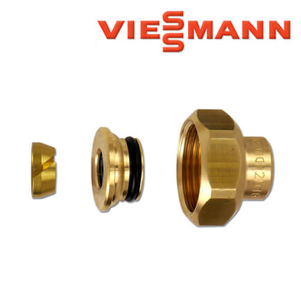 Viessmann-7527549-1 Viessmann Klemmverschraubung 10,5mm, Messing