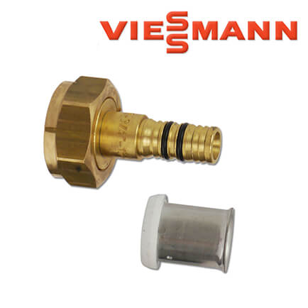 Viessmann-9572829-1 Viessmann Pressverschraubung 16x2mm, 10 Stück, Messing