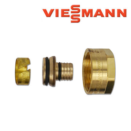 Viessmann-9572844-1 Viessmann Klemmringverschraubung 16x2mm, 10 Stück, Messing