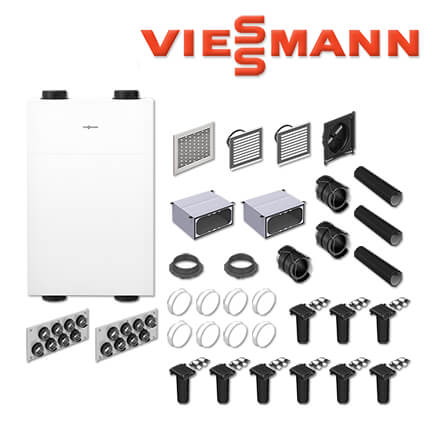 Viessmann Vitoair FS Typ 300E, Rundkanalsystem R75, 130 m² Wohnfläche