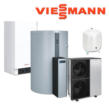 Viessmann Vitocal 200-A Wärmepumpe, 12,6 kW, Z015533, 600 L Vitocell 120-E, SVW