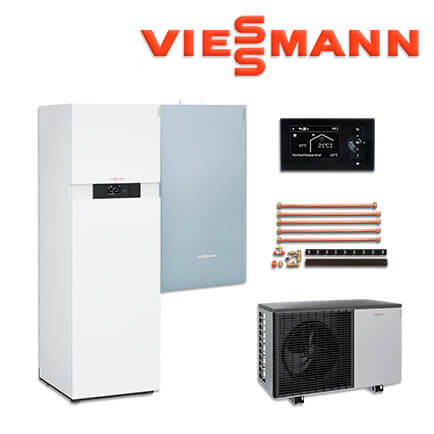 Viessmann Vitocal 222-S Wärmepumpe, 4,2 kW, Z017628, Anschluss-Set oben