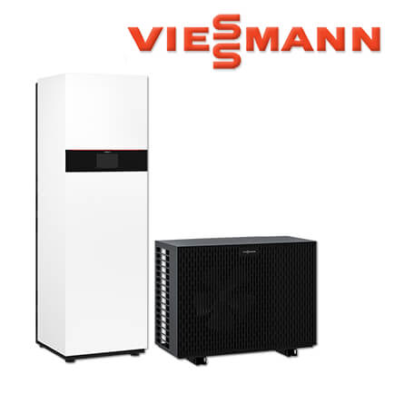 Viessmann Vitocal 222-S Wärmepumpe, 10,0 kW, Z025130, Anschluss-Set oben