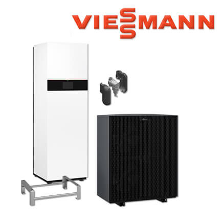 Viessmann Vitocal 252-A Wärmepumpe, 9,7 kW, Z025107, Anschluss-Set links