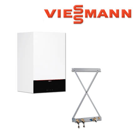 Viessmann Vitodens 200-W Gastherme, 32 kW, Z022042, inklusive Zubehör