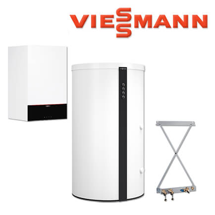 Viessmann Vitodens 200-W Gastherme, 11 kW, Z025030, 750 L Vitocell 320-M SVHA