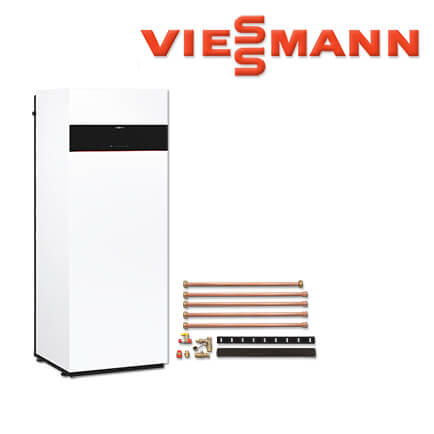 Viessmann Vitodens 222-F Gastherme, 11 kW, Z019733, Ladespeicher, Aufputz oben