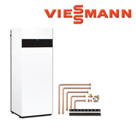 Viessmann Vitodens 222-F Gastherme, 11 kW, Z019737, Ladespeicher, Aufputz l/r