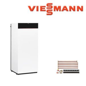 Viessmann Vitodens 222-F Gastherme, 32 kW, Z019736, Ladespeicher, Aufputz oben