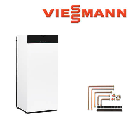 Viessmann Vitodens 222-F Gastherme, 32 kW, Z019740, Ladespeicher, Aufputz l/r