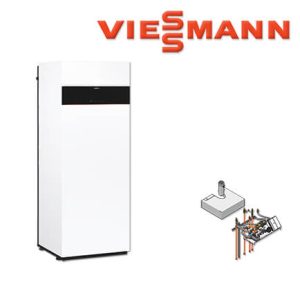 Viessmann 222-F Gastherme, 32 kW, Z019756, Speicher innenbeheizt, Aufbau-Kit