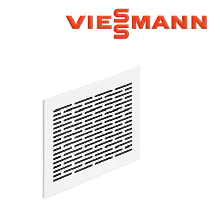 Viessmann-ZK01857-1 Viessmann Zu- und Abluftblende Kunststoff, weiß „Flat-Design“