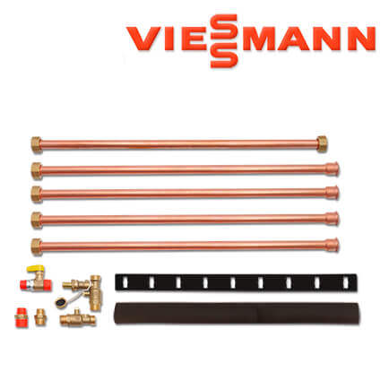 Viessmann-ZK04316-1 Viessmann Anschluss-Set für Aufputzinstallation nach oben, ZK04316