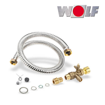 Wolf Anschluss-Set für Ausdehnungsgefäße 25-50 Ltr.