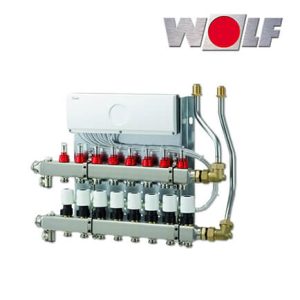 Wolf CAT Heizkreisverteiler mit Regler CUC 11 Heizkreise, UF-Control 230V