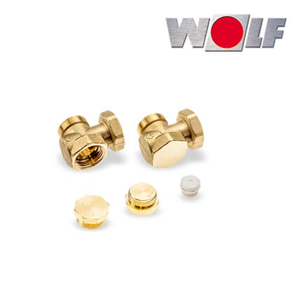 Wolf Anschluss-Set für ein TopSon F3-1 / F3-1Q, CFK-1 Kollektorfeld