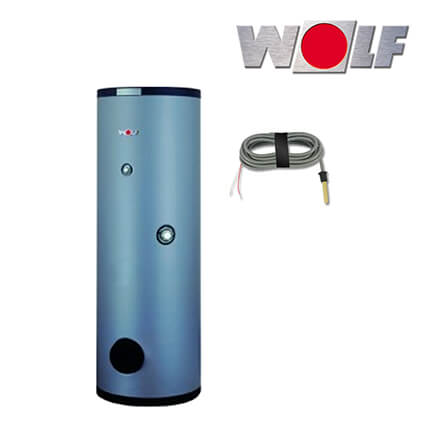 Wolf Paket Warmwasserspeicher SEW-1-300 Wärmepumpenspeicher inkl. Speicherfühler