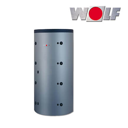 Wolf Pufferspeicher Paket SPU-1, Puffer für Wärmepumpen, 200 Liter