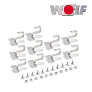 Wolf Falzziegel-Haken Set Aluplus (6mm), 10 Stück