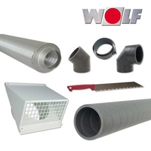Wolf CWL Montagepaket Wanddurchführung, DN180