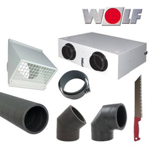 Wolf CWL Montagepaket Wanddurchführung, DN125, CWL-F-150 Excellent
