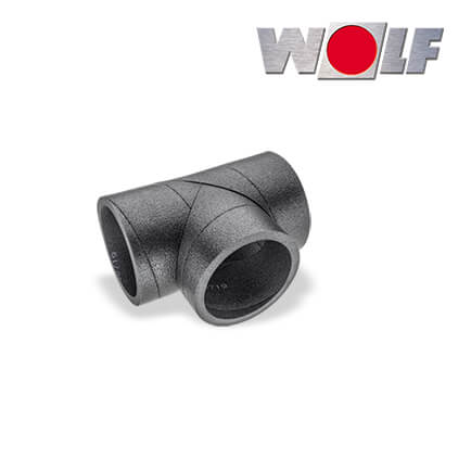 Wolf-2577572-1 Wolf CWL ISO-Rohr, T-Stück, DN160