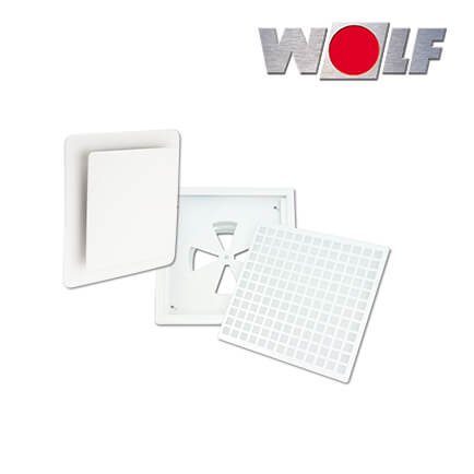Wolf-2577880Z11-1 Wolf Abschlusspaket Rohbau Quadratisch, DN160 für CWL 300