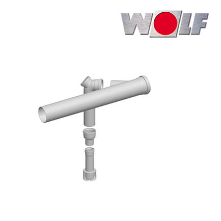 Wolf-2651309-1 Wolf Erweiterungsbausatz Kaskade DN110/160 raumluftabhängig, 2651309