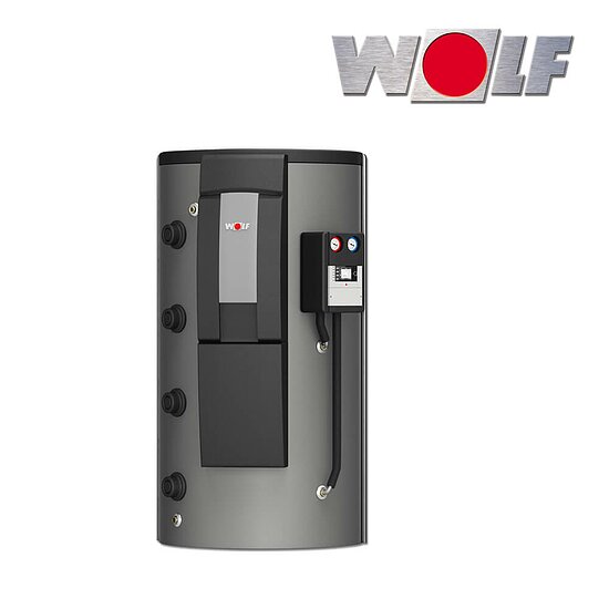 Wolf Paket Schichten-Pufferspeicher BSP-W-1000 inkl. Zubehör, für BWL-1S