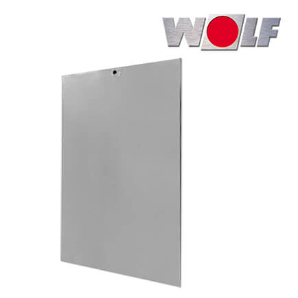 Wolf-8908903-1 Wolf CAT Sichtteil 735x1375mm für Unterputzkasten 690x1350mm, RAL9010