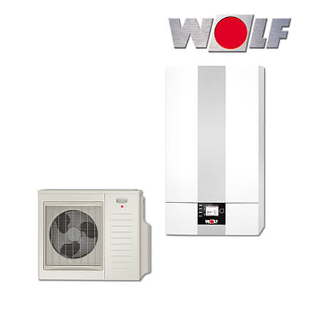 Wolf BWL-1S-07/230V Split Luft/Wasser-Wärmepumpe mit Elektroheizelement