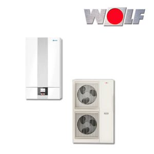 Wolf BWL-1S-16/400V Split Luft/Wasser-Wärmepumpe mit Elektroheizelement