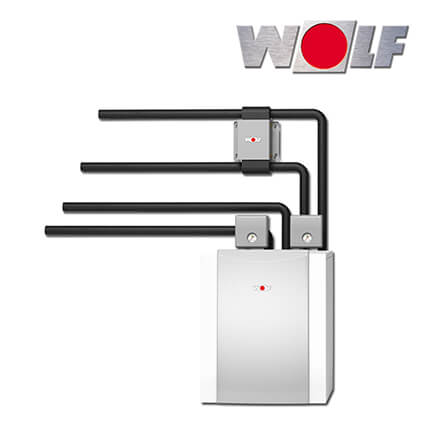 Wolf BWW-1-07 Hocheffizienz-Wasser/Wasser-Wärmepumpe zur Innenaufstellung