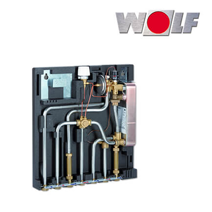 Wolf CAT-HT-CIRC 37 Wohnungsstation, 10 – 15 kW, WW 37 kW / 13,3 l/min