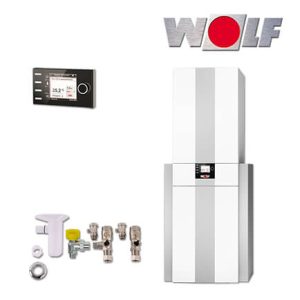 Wolf CGS-2-14/120L 14kW Gas-Brennwert-Zentrale, Regelung BM-2, Aufputz