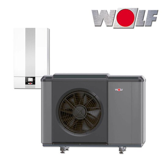 Wolf CHA-10 Modulierende Luft/Wasser-Wärmepumpe in Monoblockbauweise