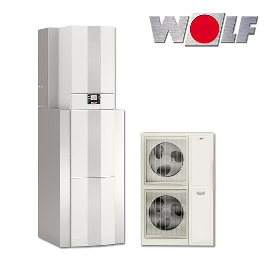 Wolf CHC-Split 16/200-35, Wärmepumpencenter, Luft/Wasser-Wärmepumpe